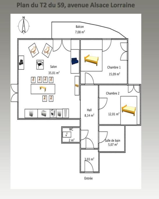 Appartements Residilaverde Gare Grenoble Exteriér fotografie