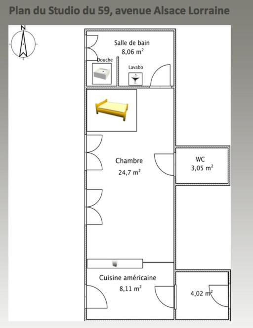 Appartements Residilaverde Gare Grenoble Exteriér fotografie